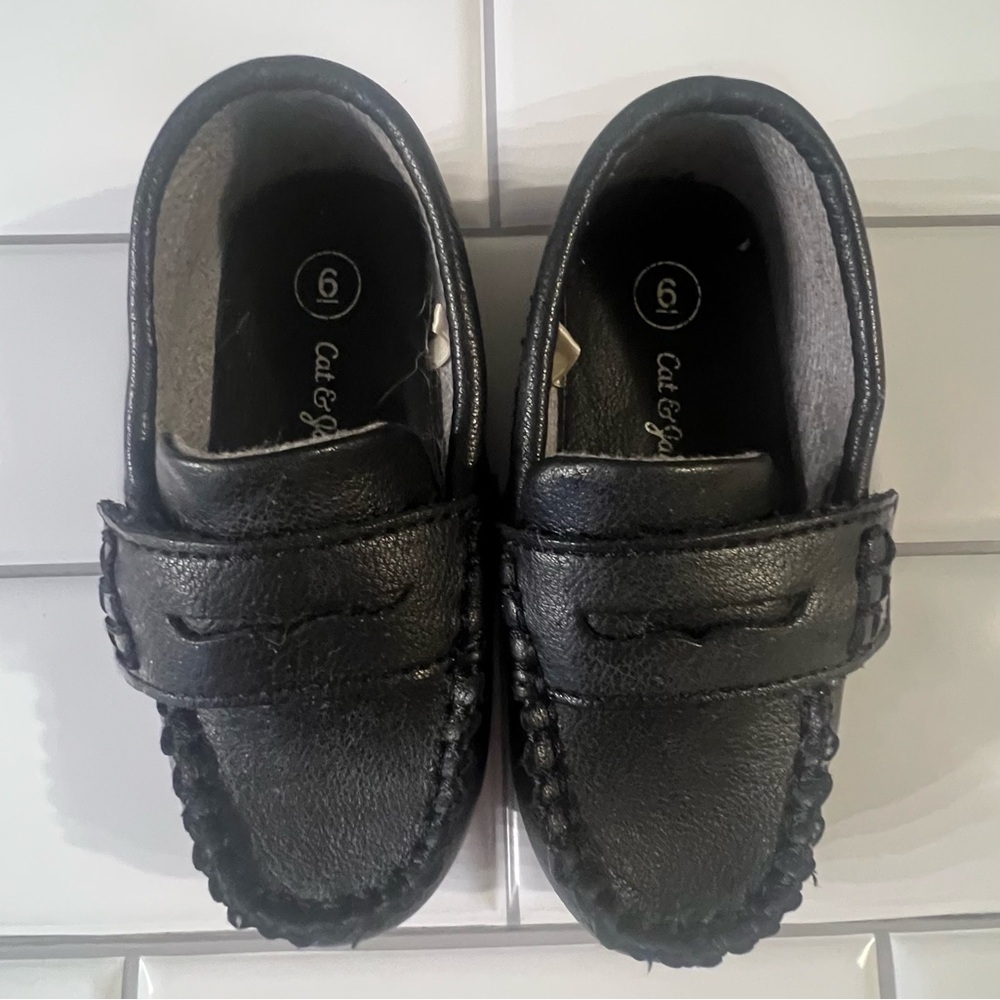 Cat & Jack Black Kids Loafers